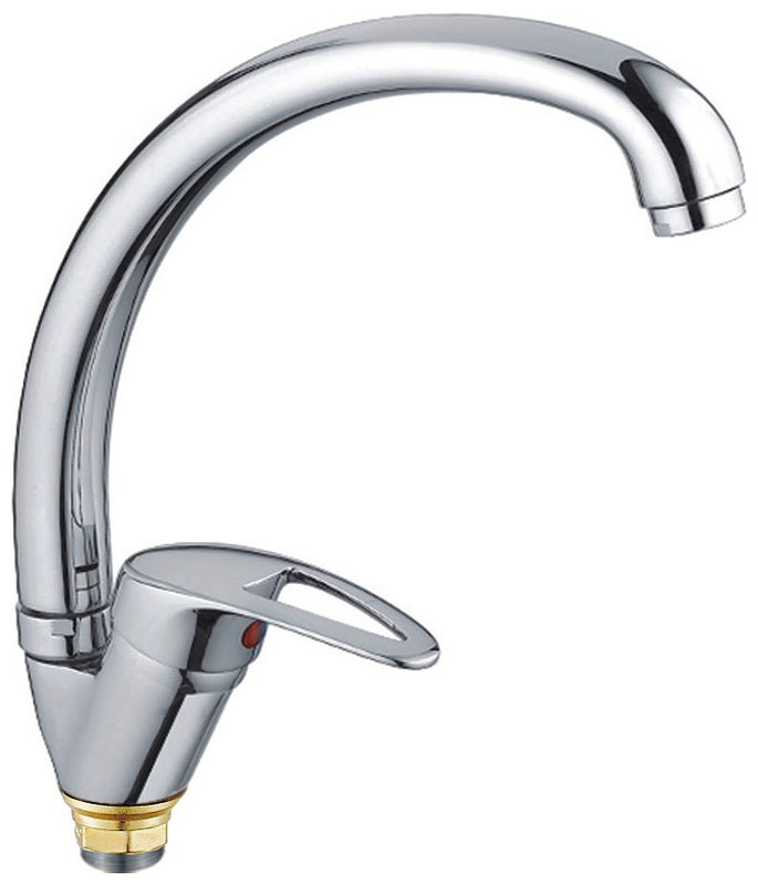 Изображение товара Смеситель для кухни Cron CN39/хром с поворотным изливом