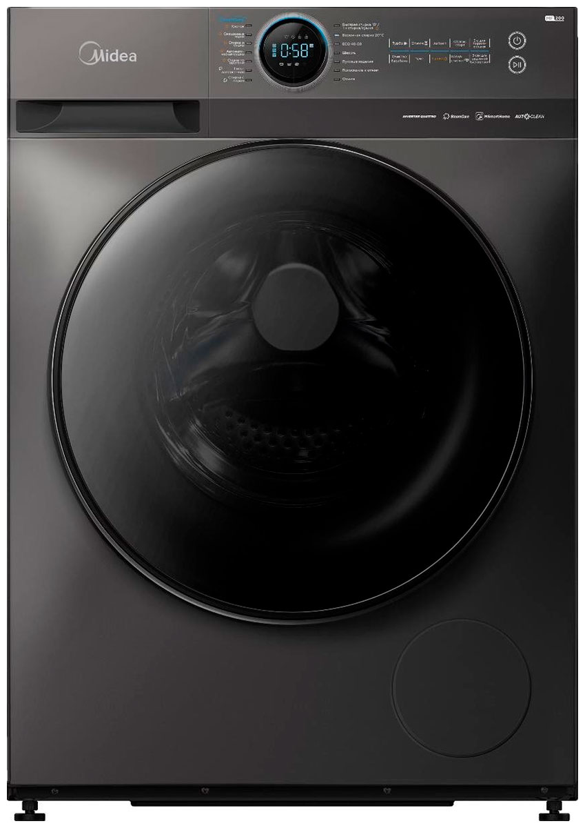 Стиральная машина с сушкой Midea MF200D80WBS/S-RU