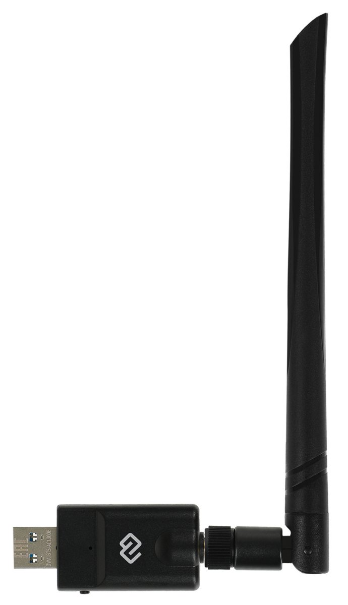 Изображение товара Сетевой адаптер Digma WiFi Bluetooth AC1300 USB 3.0 с внешней антенной