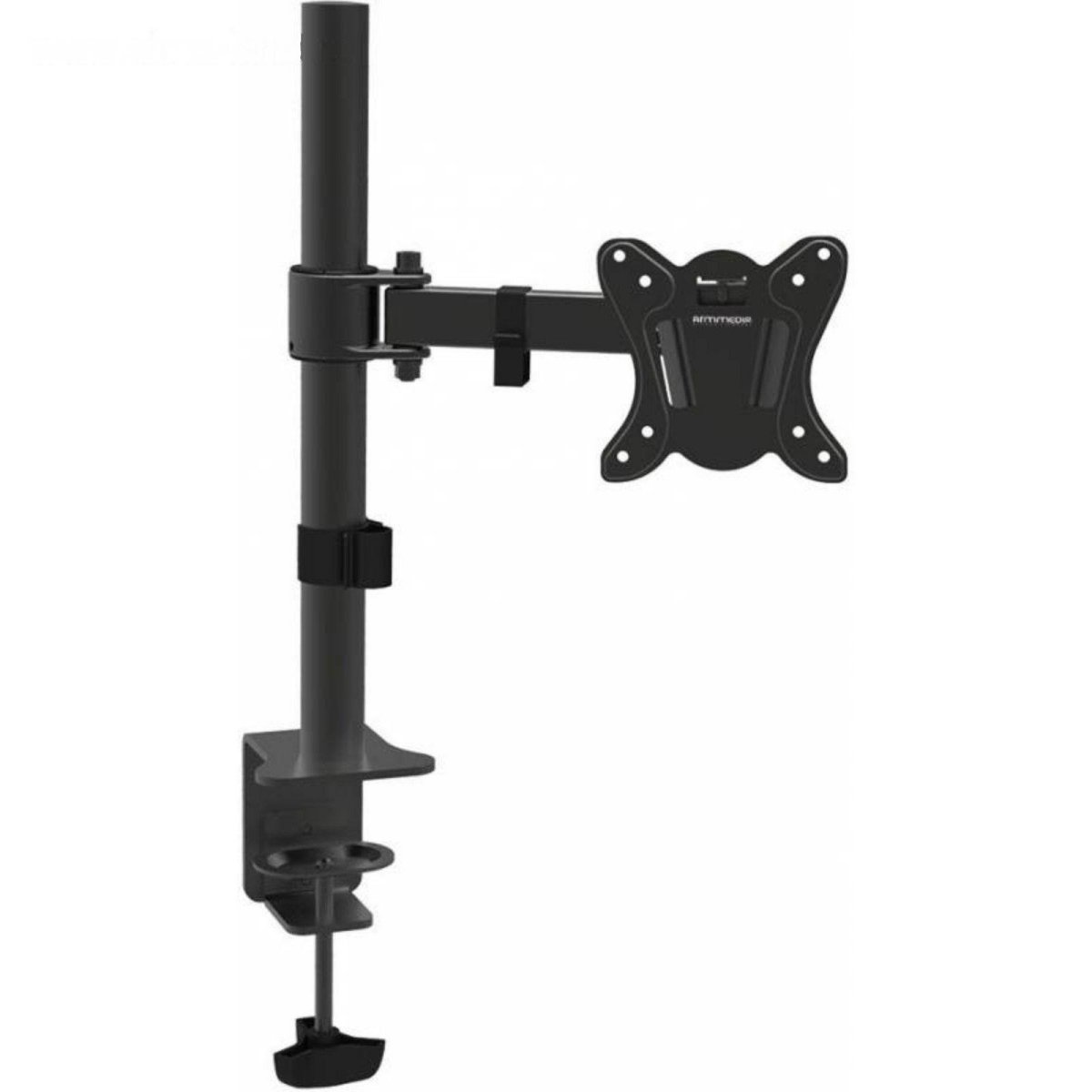 Изображение товара Кронштейн для мониторов Arm media 10152 Media LCD-T11 черный 15-32 макс.12кг настольный поворот и наклон верт.перемещ.