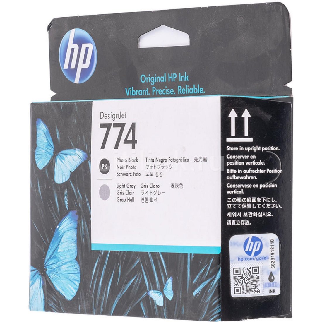 Изображение товара Картридж струйный HP 774 P2W00A черный/светло-серый (775мл) для DJ Z6810
