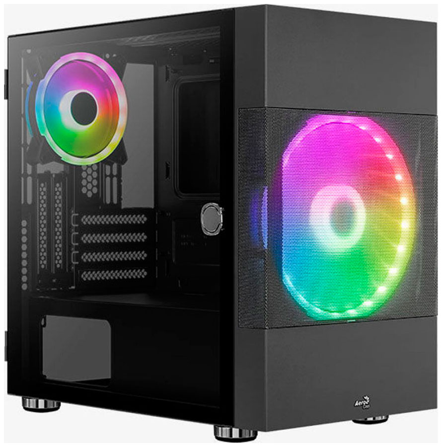 Изображение товара Компьютерный корпус Aerocool Atomic-G-BK-v1, черный