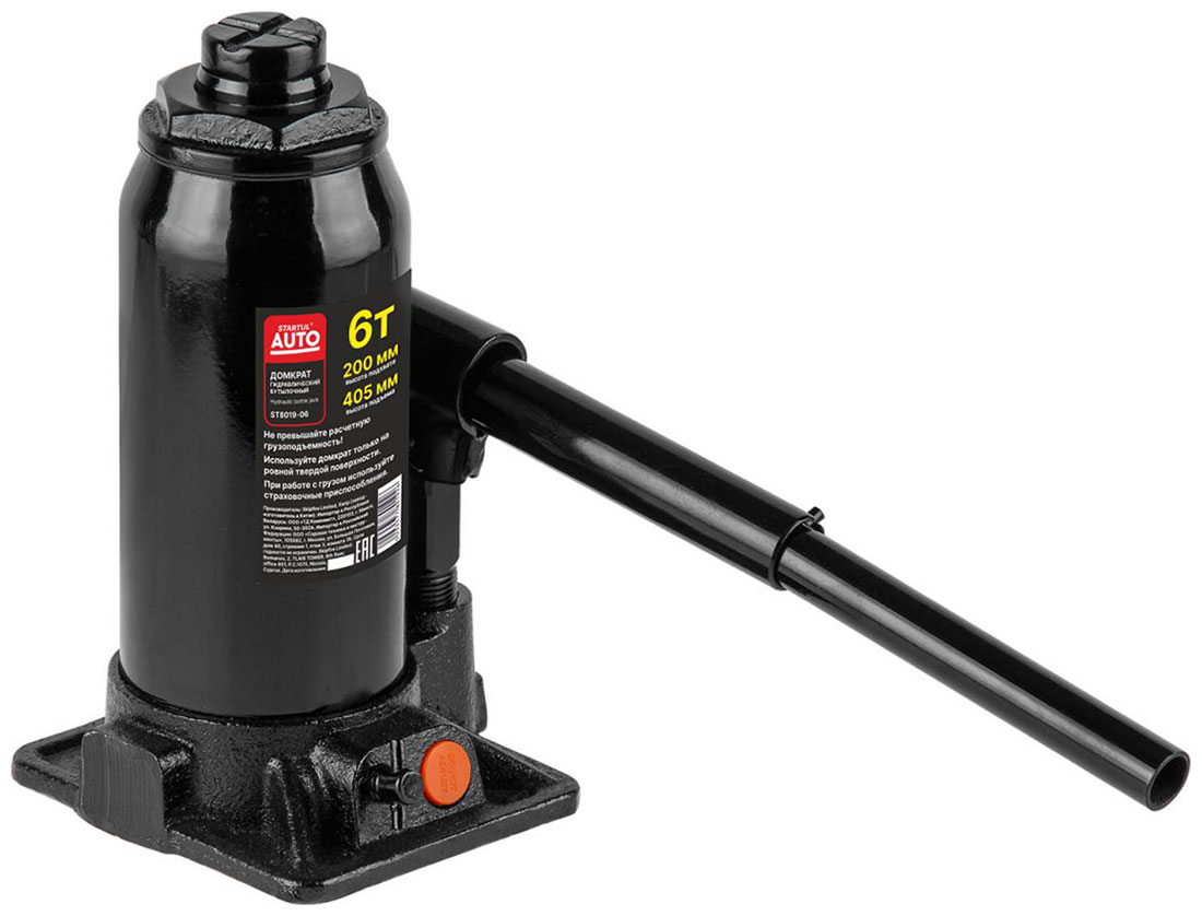 Изображение товара Гидравлический бутылочный домкрат Startul 6 тонн AUTO ST8019-06 для авторабот