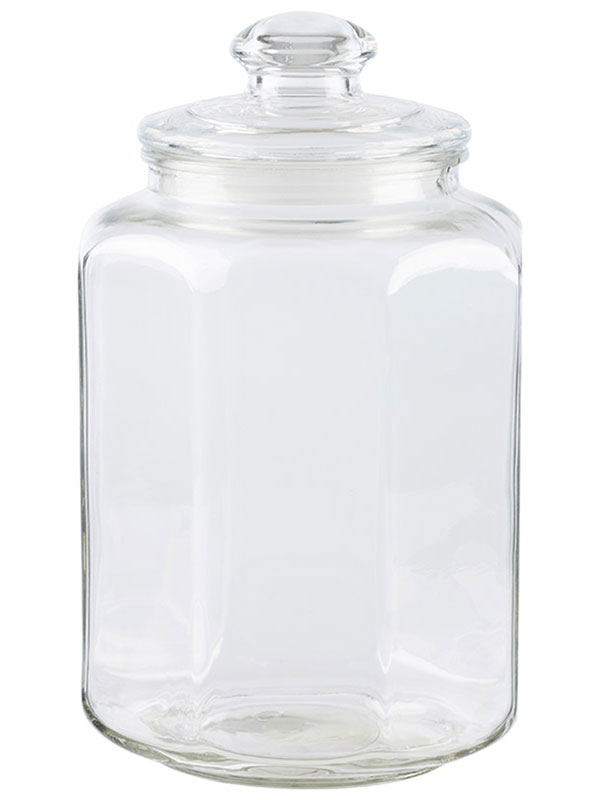 Изображение товара Стеклянная банка Mallony LATTINA 3л герметичная для хранения круп и сыпучих продуктов