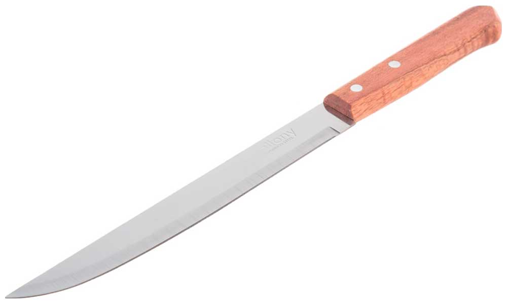 Изображение товара Универсальный кухонный нож Mallony ALBERO MAL-03AL 15 см с деревянной рукояткой