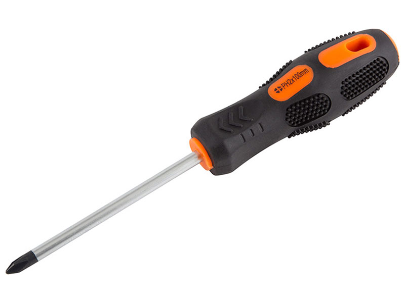Изображение товара Отвертка Park Strom, PH2х10 см, OTV009DK, крестовая (356009)