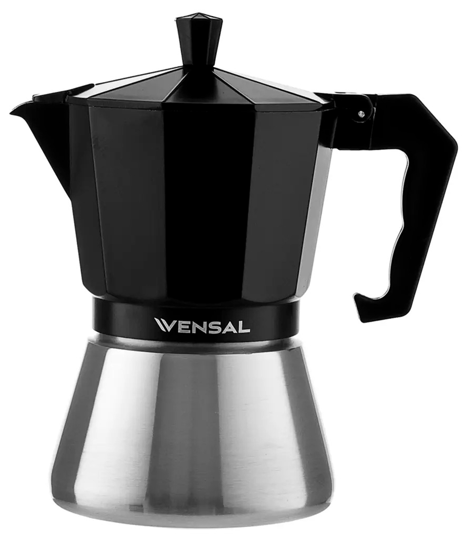 Изображение товара Гейзерная кофеварка Vensal 3 чашки, 150 мл (VS3200)