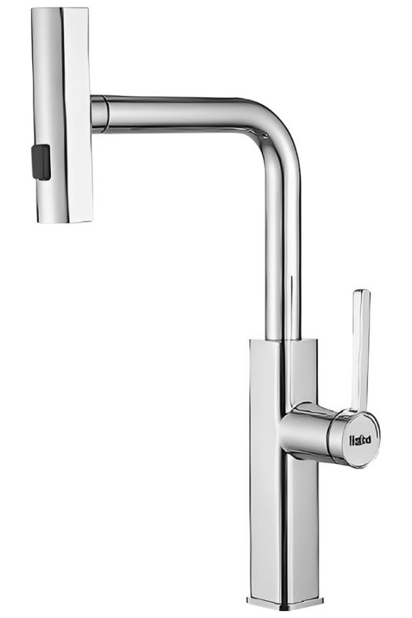 Изображение товара Смеситель для кухни Haiba HB824 хром однорычажный с поворотным изливом