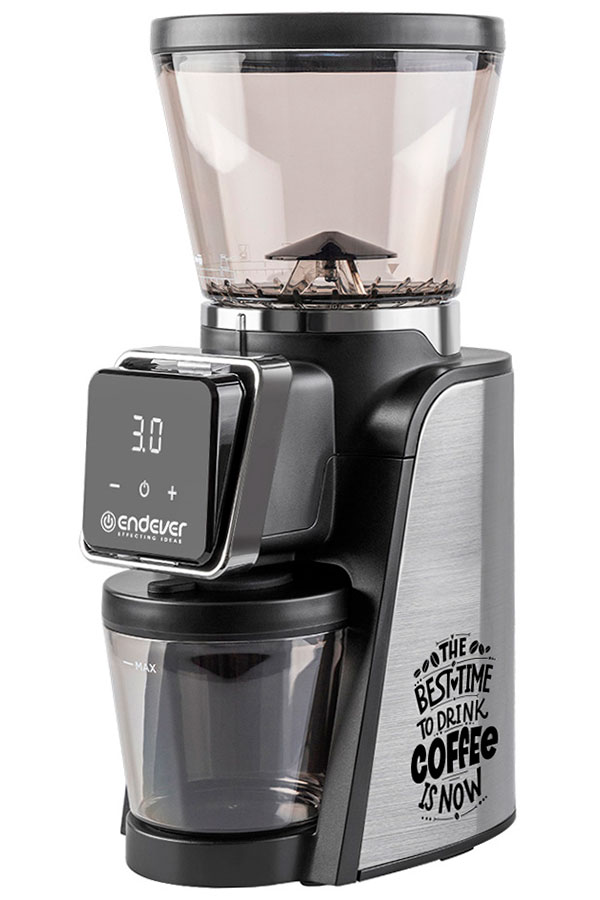 Изображение товара Кофемолка Endever COSTA-1063 (90469) стальной/черный