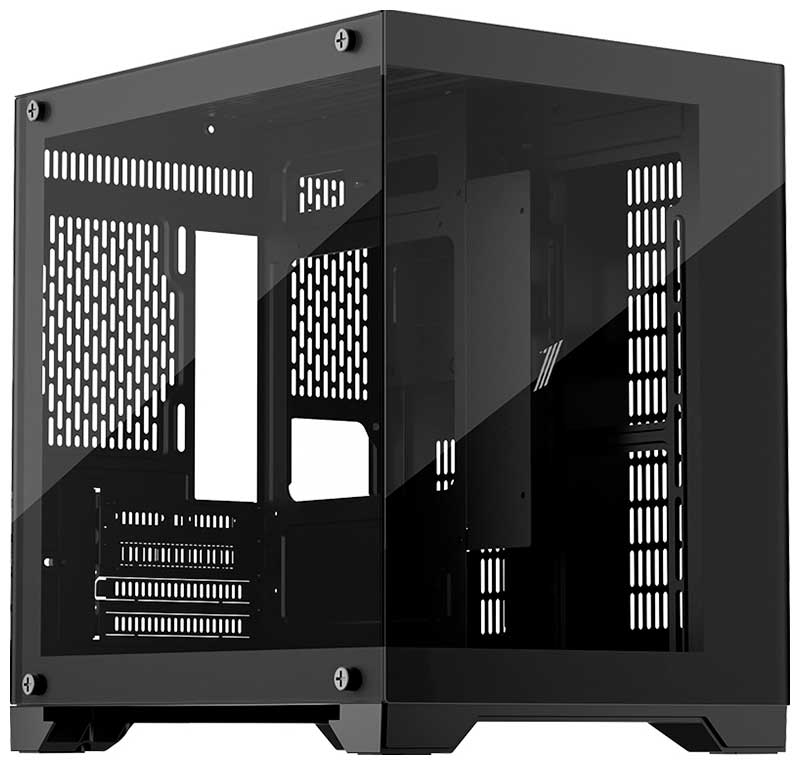 Изображение товара Компьютерный корпус 1STPLAYER MEGAVIEW MV5-TP Black (MV5-TP-BK)