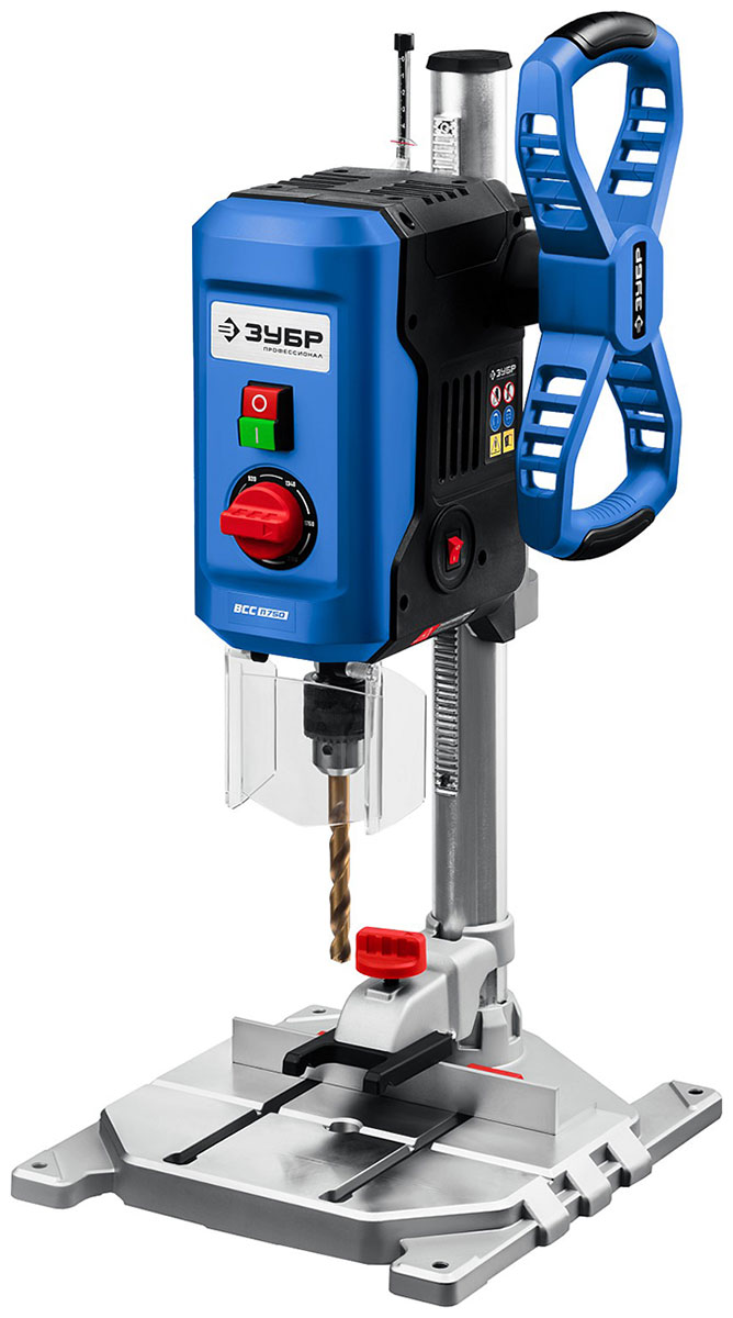 Изображение товара Вертикальный сверлильный станок Зубр ВСС-П750 профессиональный