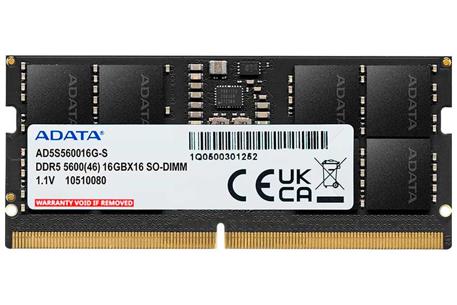 Изображение товара Оперативная память DDR5 16GB Adata AD5S560016G-S для ноутбуков и ПК