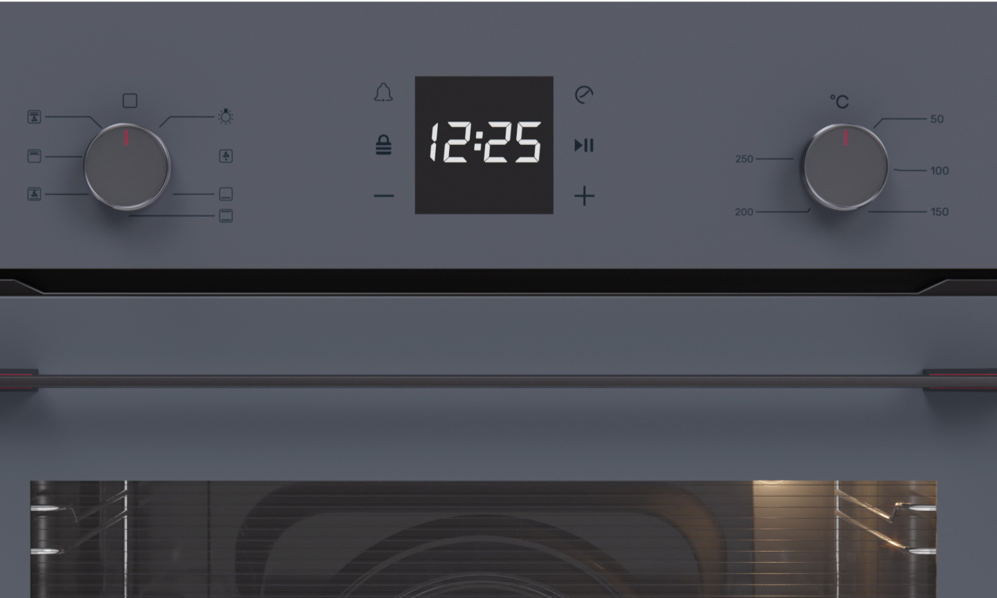 

Электрический духовой шкаф LEX EDM 076 GR, Серый