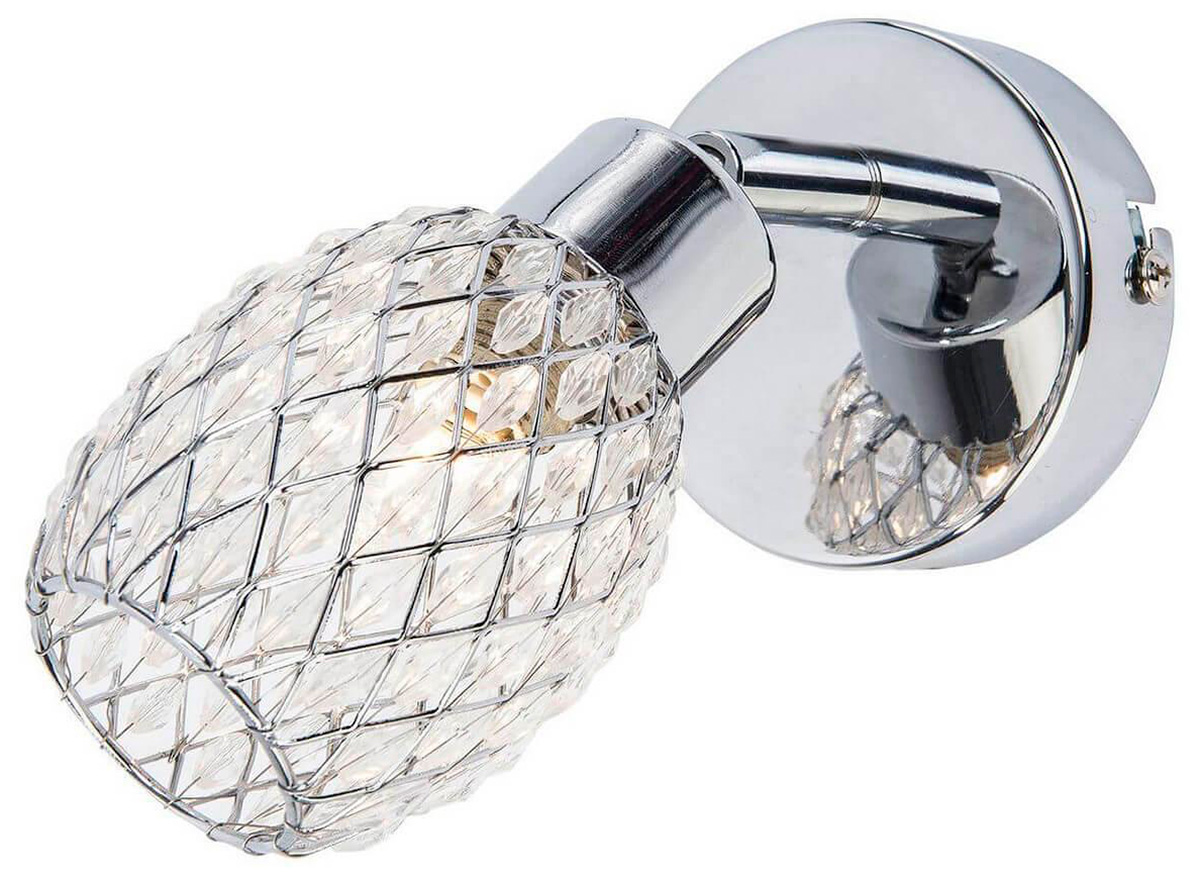 Изображение товара Спот Lussole Lgo GRLSP-0122 точечный светильник для гостиной хром стекло