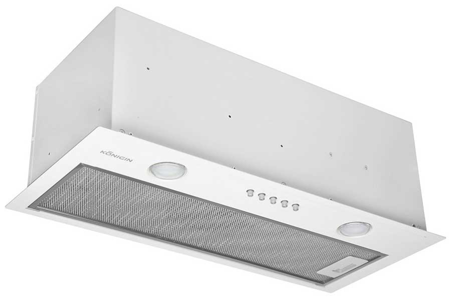 Изображение товара Вытяжка Konigin Flatbox White 50 скрытая 650 м3ч 2 светодиода Польша