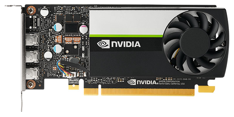 Изображение товара Профессиональная видеокарта PNY NVIDIA Quadro T400 4GB GDDR6 для рабочих станций