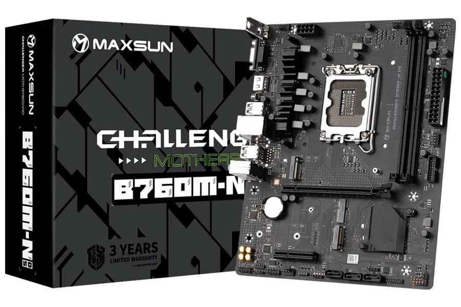 Изображение товара Материнская плата Maxsun MS-Challenger B760M D5 WIFI B760