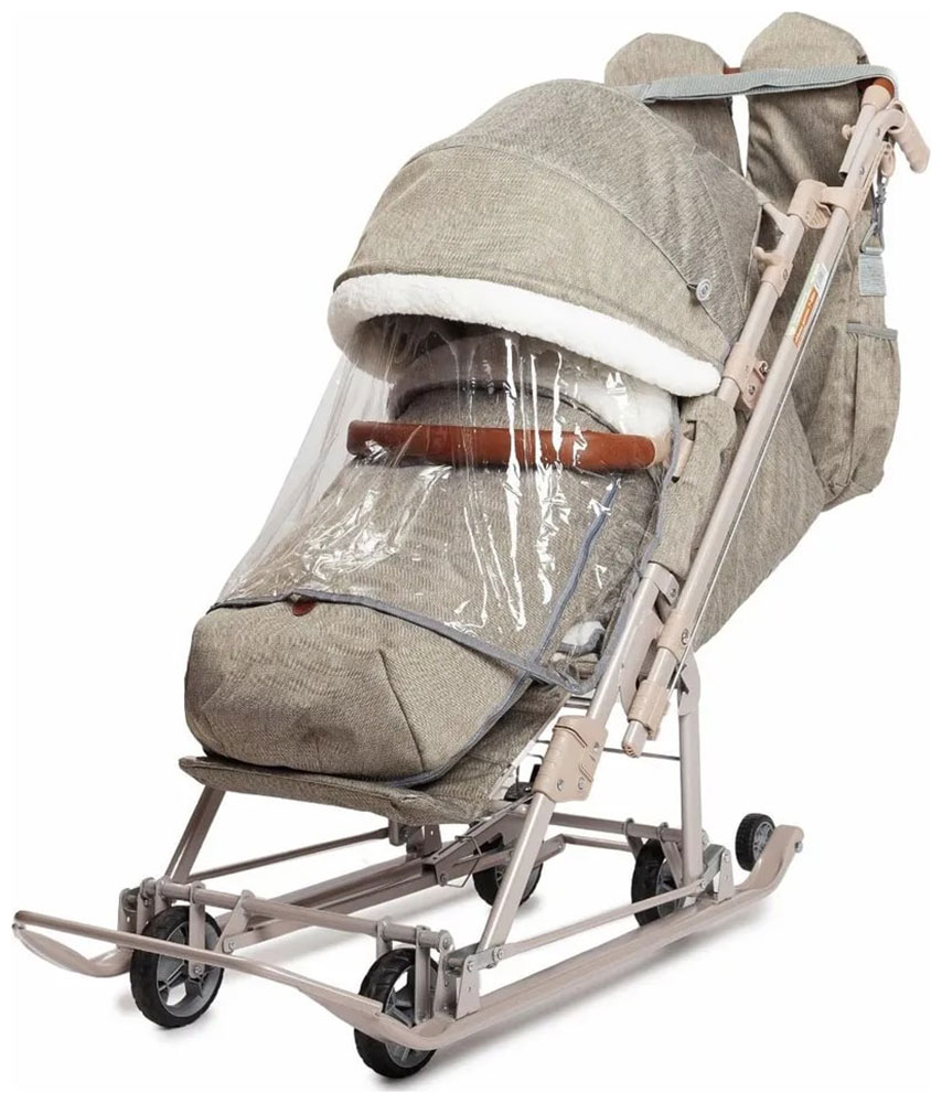 Изображение товара Коляска комбинированная Ника Ника детям 7-8К, НД7-8К (оливковый, бежевый каркас)