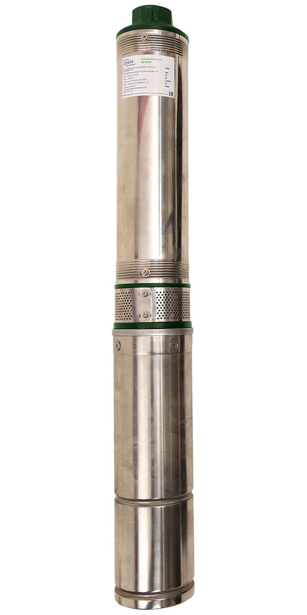 

Насос скважинный making Oasis everywhere SN 90/90, Серебристый