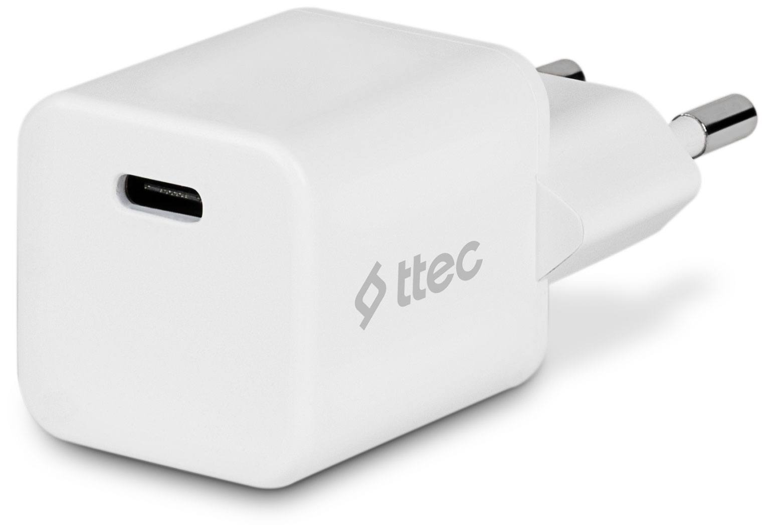 Изображение товара Сетевое з/у Ttec SmartCharger Pro 20W PD USB-C Travel Charger белый (2SCP01B)