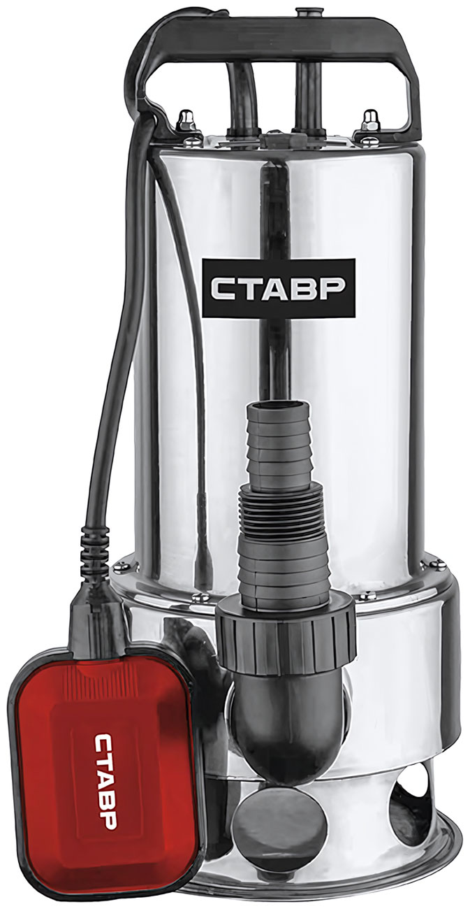 

Насос погружной дренажный Ставр НПД-1100МГВ, Нержавеющая сталь