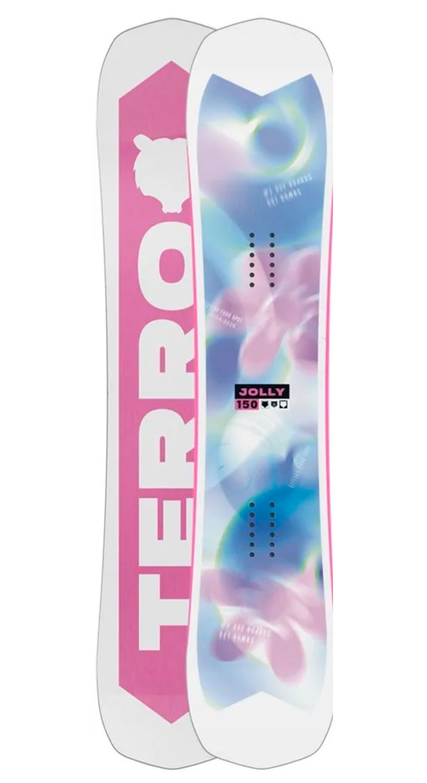 Изображение товара Сноуборд Terror JOLLY 140 женский универсальный с прогибом Кэмбер