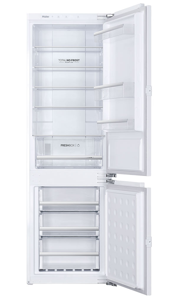 Изображение товара Встраиваемый двухкамерный холодильник Haier BCFT528AWRU 228 л белый с No Frost