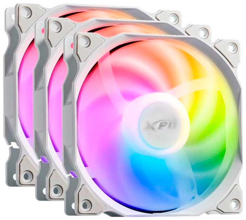 Вентилятор для корпуса XPG VENTO120ARGBPWM3C-WHCWW