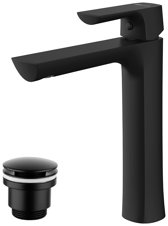 Изображение товара Смеситель для раковины высокий Lemark Ursus (LM7209BL)