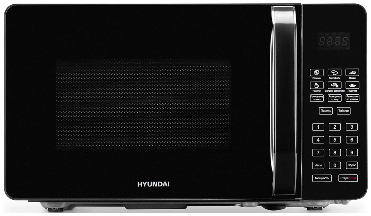 

Микроволновая печь - СВЧ Hyundai HYM-D2076, 20 л, 700 Вт, черный