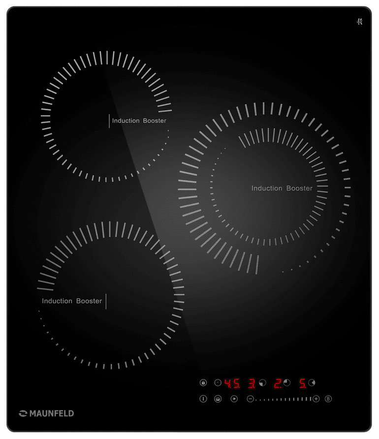 

Электрическая варочная панель Maunfeld CVI453STBKC, Черный
