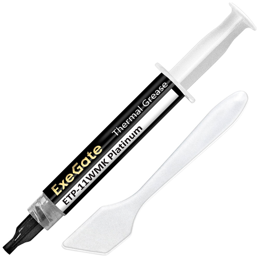 Изображение товара Термопаста ExeGate ETP-11WMK Platinum 11 Вт/мК для эффективного охлаждения