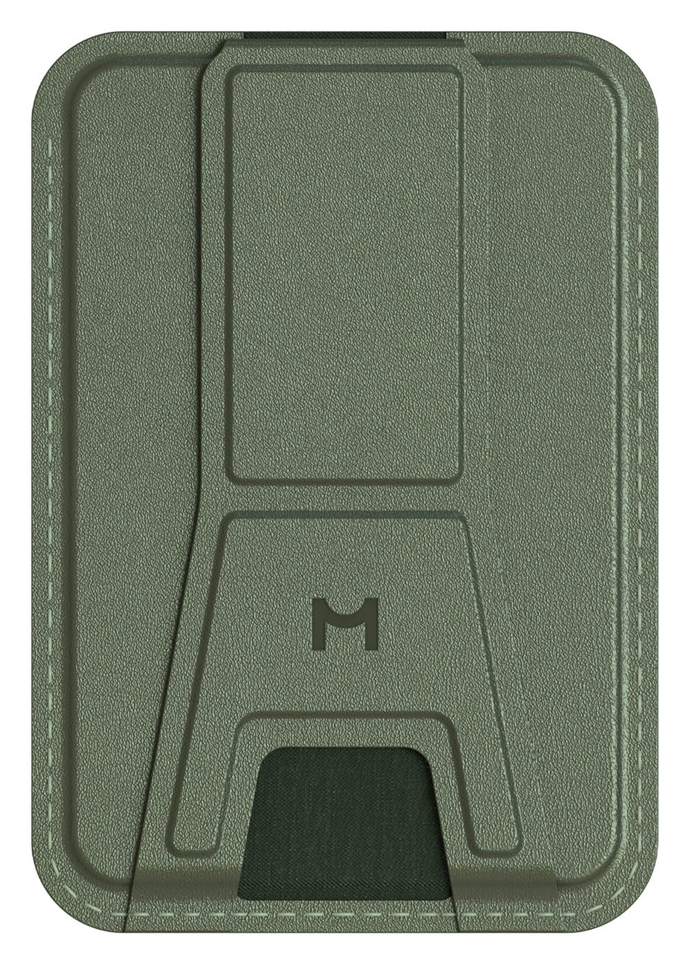 Изображение товара Кошелек-кардхолдер Magssory Duo, c подставкой и магнитами, совместимый с MagSafe, khaki (ACL011k)