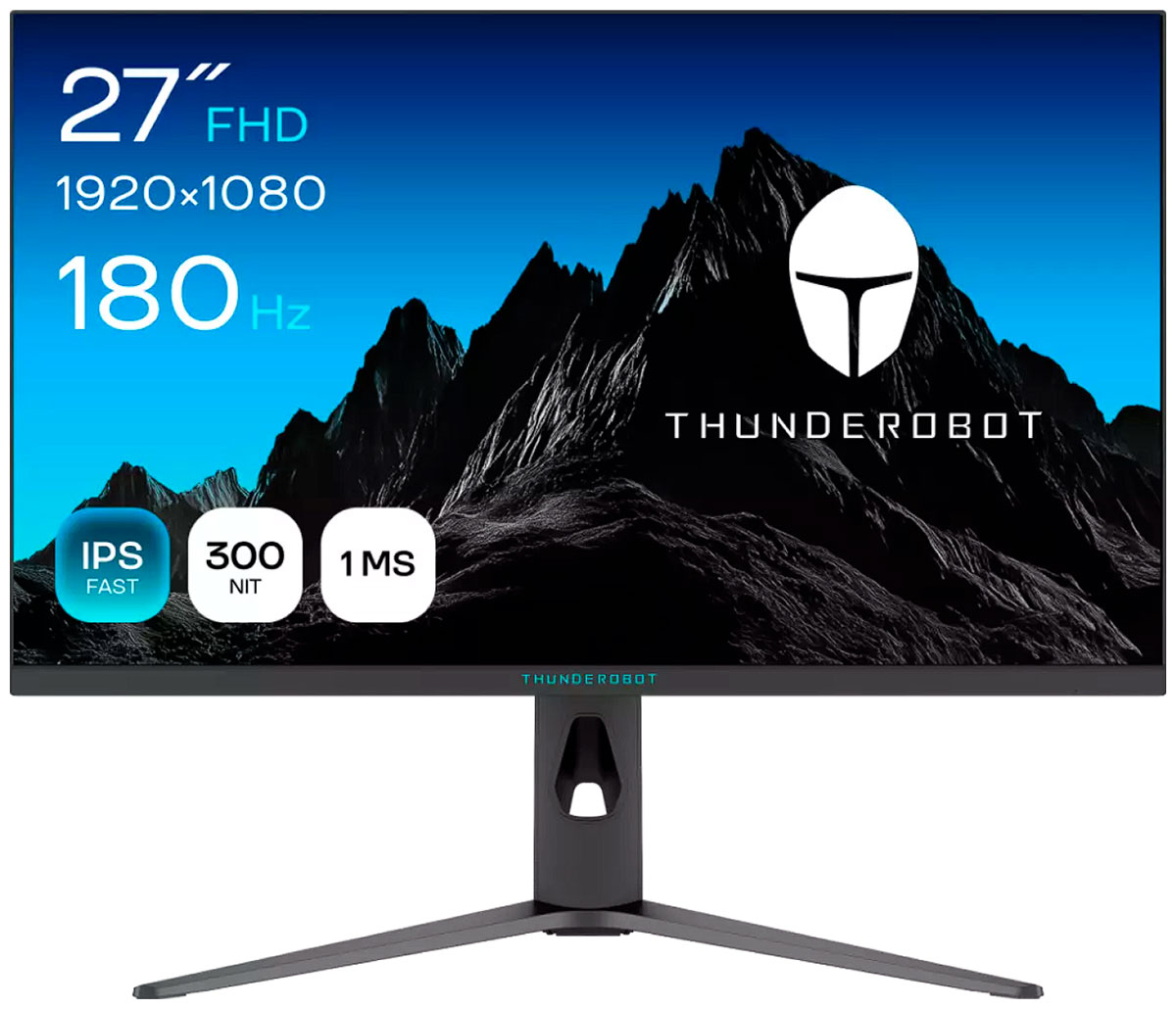 Изображение товара Игровой монитор Thunderobot Light Saber 27F180 27'' 180 Гц 1 мс HDR10 IPS Black