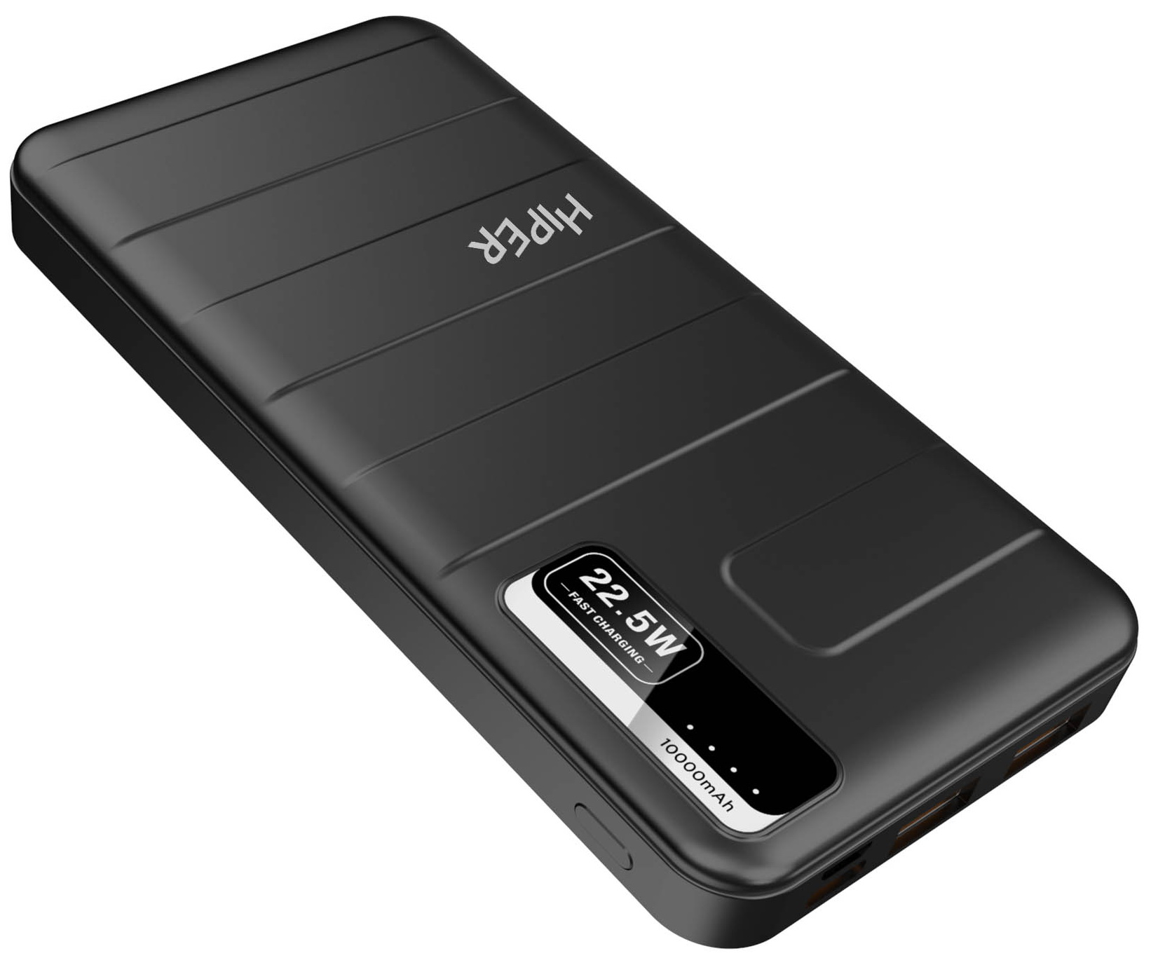 Внешний аккумулятор Hiper STX 10000 PowerBank, черный, 10000 мАч, быстрая зарядка