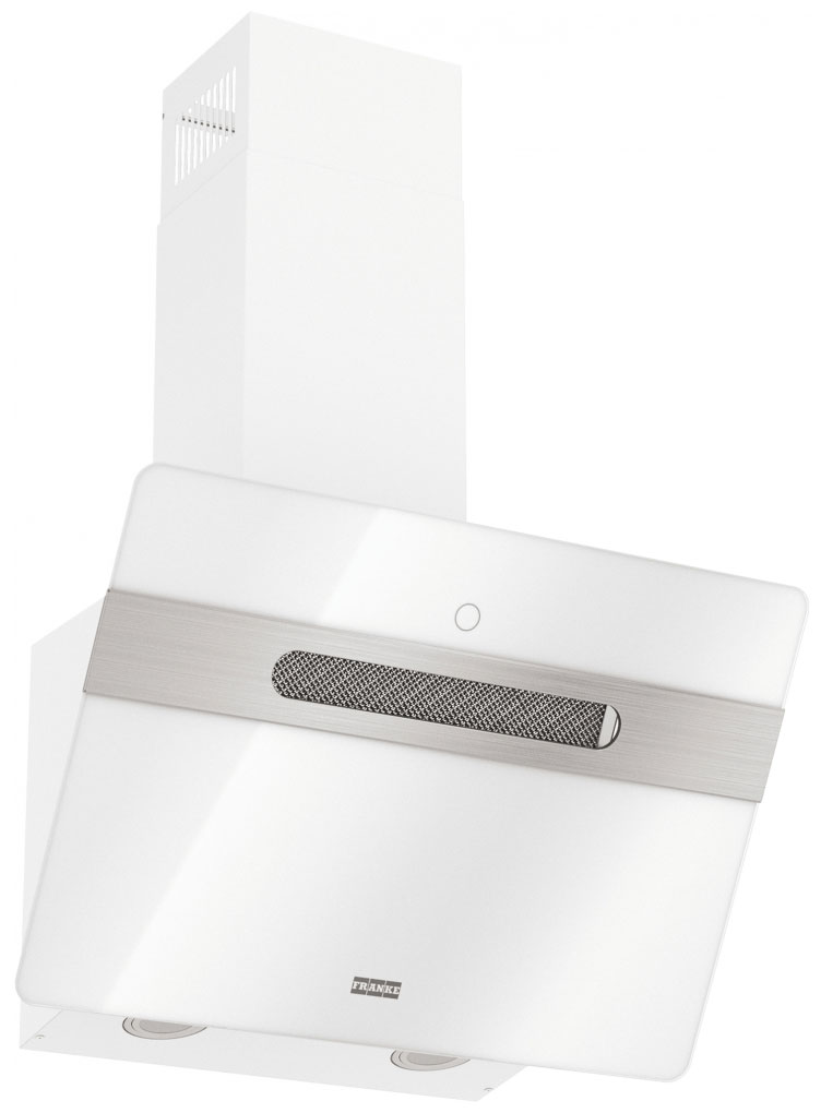 Изображение товара Вытяжка Franke STERLING 60 WH белая наклонная с сенсорным управлением