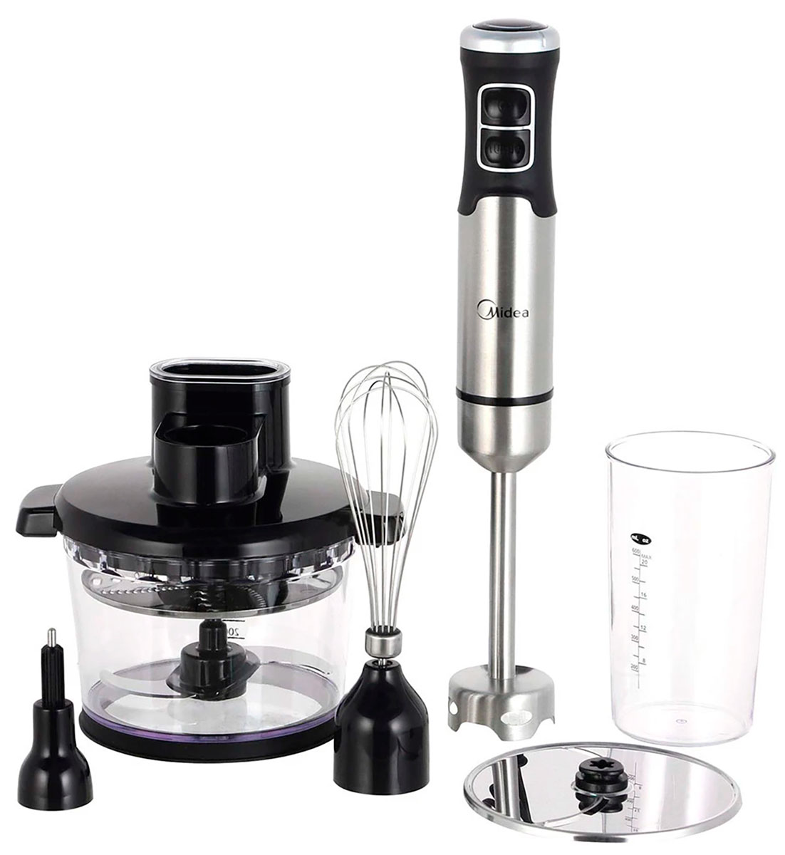 Изображение товара Погружной блендер Midea MC-BL801 мощность 2000 Вт 5 насадок