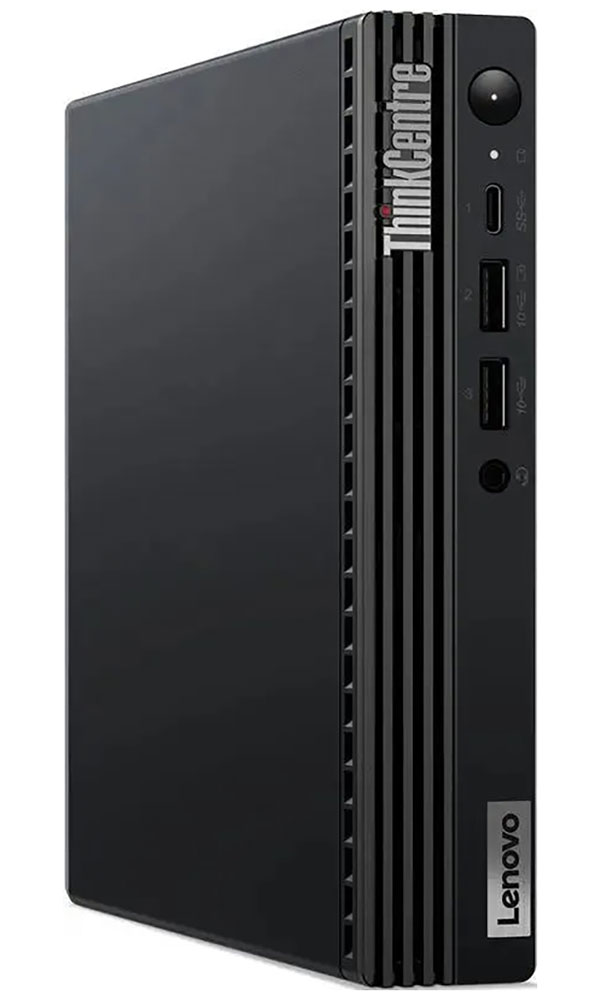Изображение товара Неттоп Lenovo ThinkCentre Tiny M70q-4 slim, i5 13400T 1.3, 8Gb, SSD512Gb, UHDG 730, без ОС, GbitEth, WiFi, BT, 90W, kb мышь, клавиатура, черный (12E3003EUM)