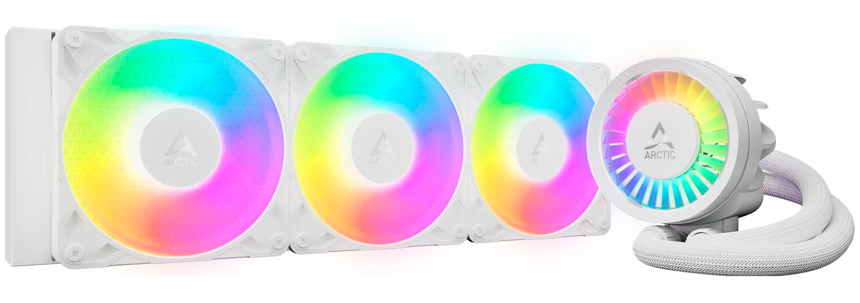 Изображение товара СЖО для процессоров Arctic Liquid Freezer III Pro 360 A-RGB White (ACFRE00188A)