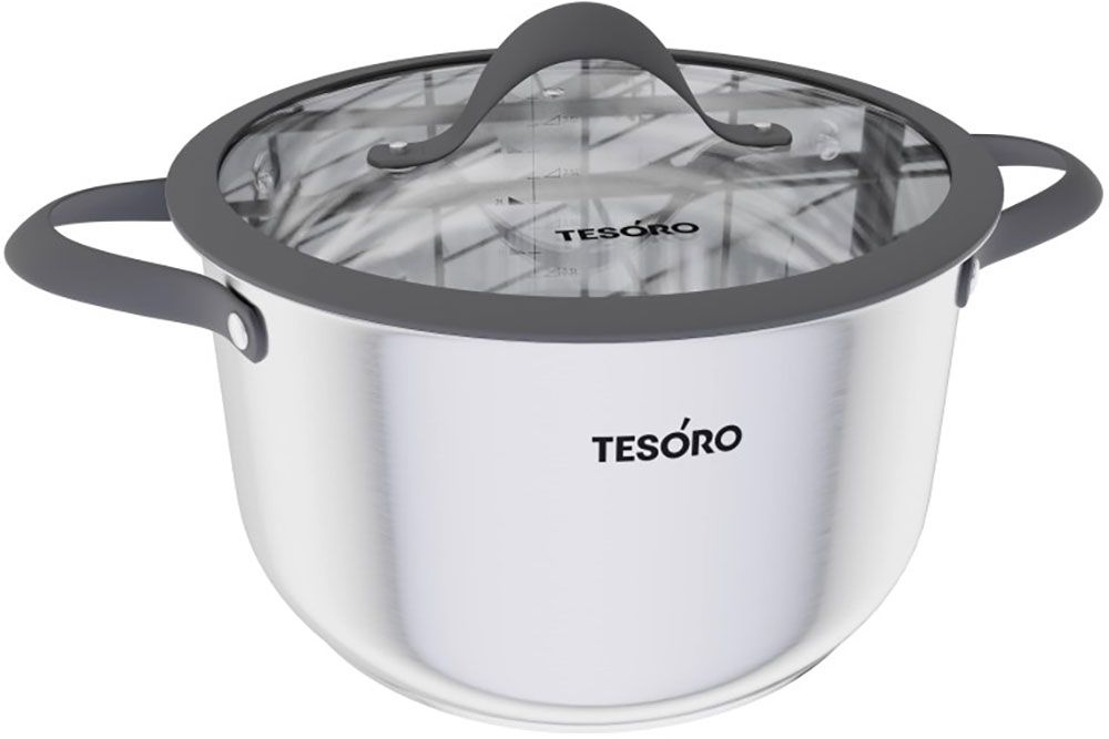 фото Кастрюля tesoro tivoli, 4.4 л (кс844)