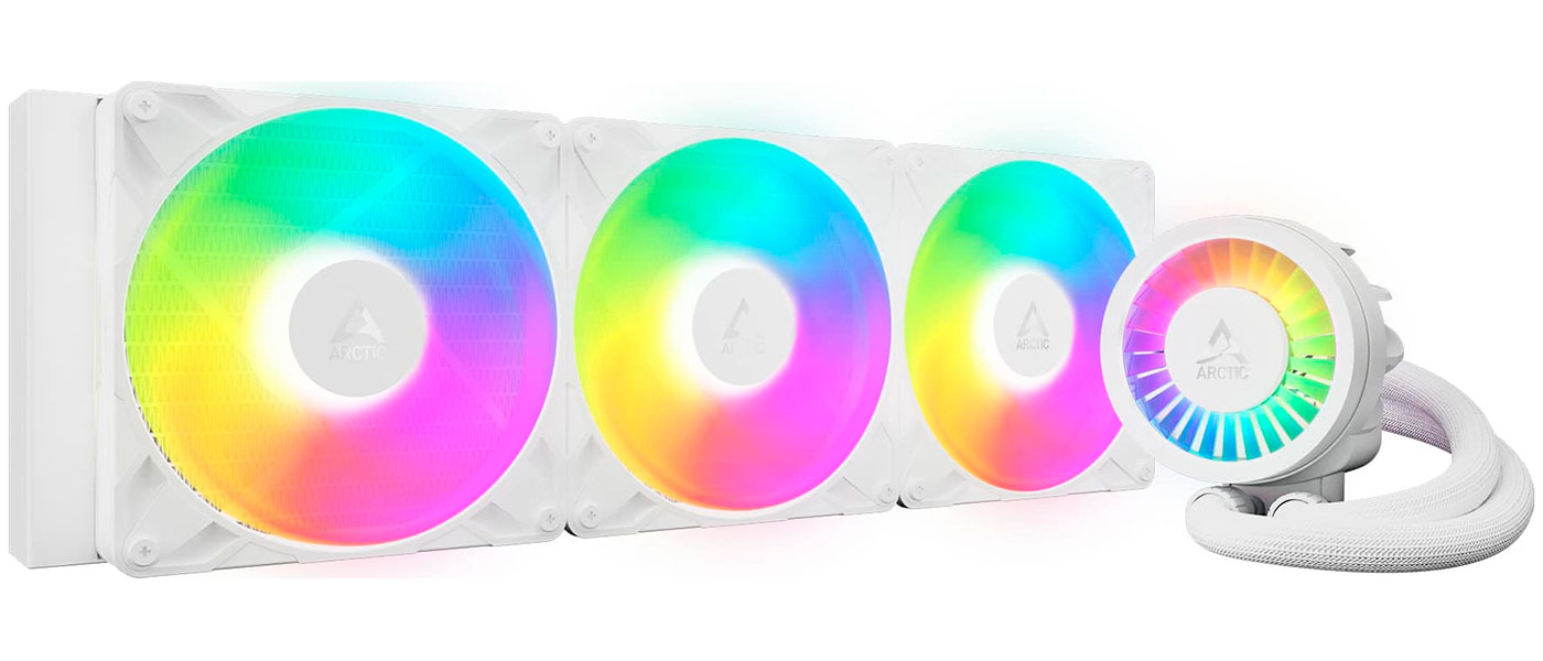 Изображение товара Arctic Liquid Freezer III Pro 420 A-RGB White - система жидкостного охлаждения