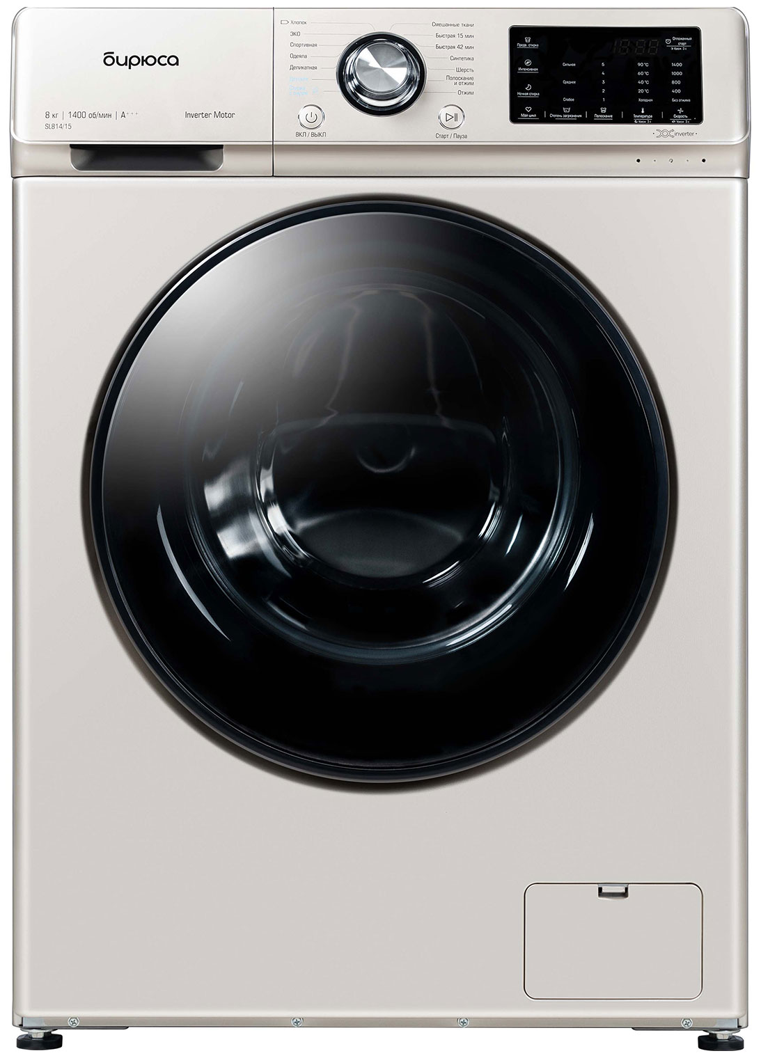 Изображение товара Стиральная машина Бирюса WM-SL814/15 B