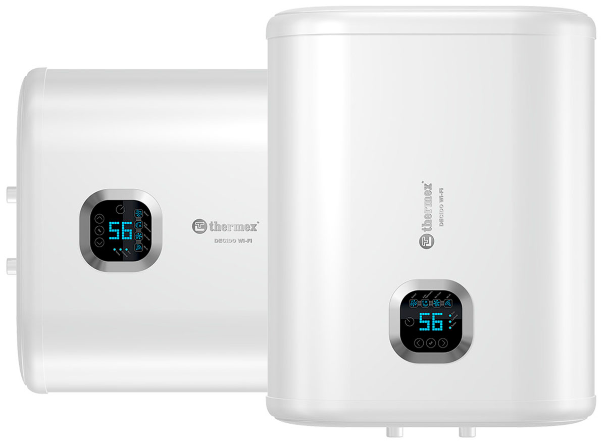 

Водонагреватель накопительный Thermex Decido 30 Wi-Fi, Белый
