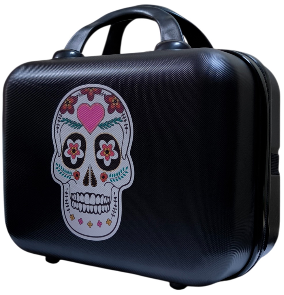 Изображение товара Бьюти-кейс Lats Череп, черный (737)