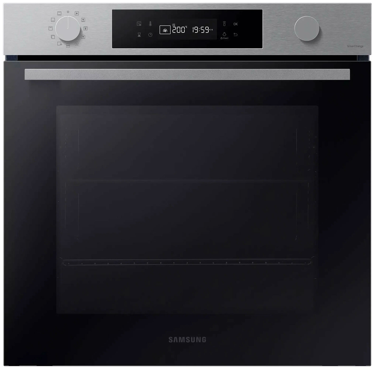 Изображение товара Электрический духовой шкаф Samsung NV7B4120ZAS/WT с функциями Wi-Fi, 76 л, энергоэффективность А+