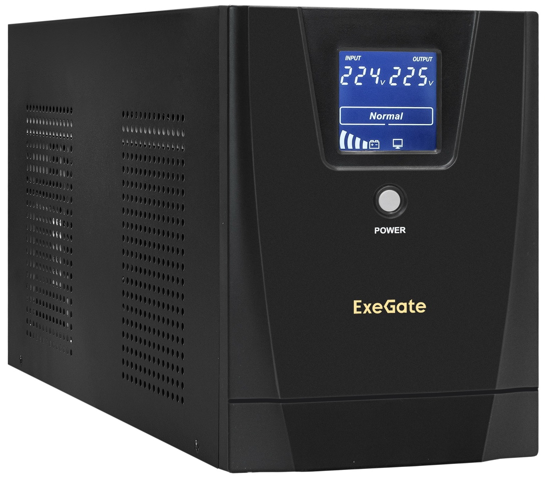 Изображение товара Источники бесперебойного питания ExeGate SpecialPro LLB-3000 LCD AVР для дома и офиса