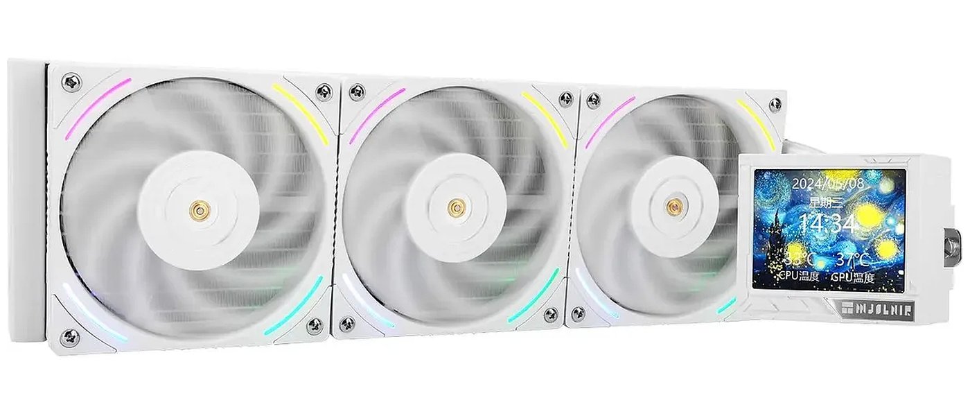 Изображение товара СЖО Thermalright Mjolnir Vision 360 White ARGB для процессоров