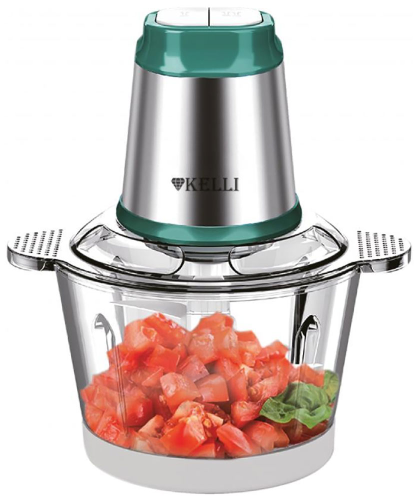 

Чоппер Kelli KL-5216, Нержавеющая сталь/белый/зеленый