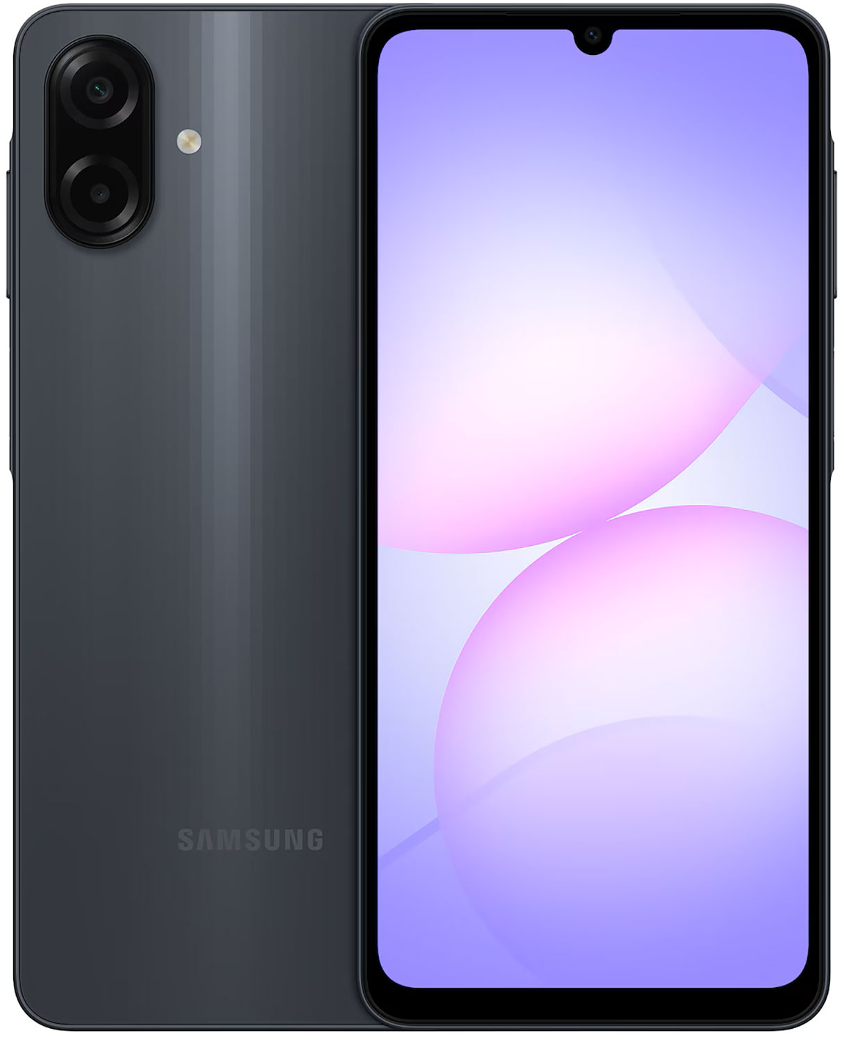 

Смартфон Samsung GALAXY A07 6/128GB Black Global, Черный