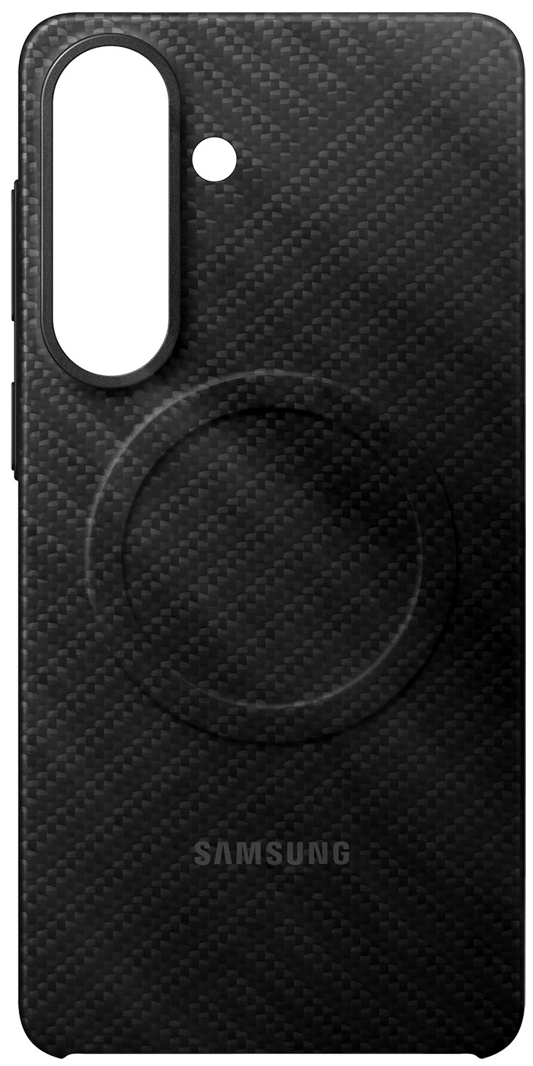 Изображение товара Чехол Samsung Carbon Magnet Case S26+ Черный — защита и стиль для Galaxy S26+ Изображение товара Чехол Samsung Carbon Magnet Case S26+ Черный — защита и стиль для Galaxy S26+
